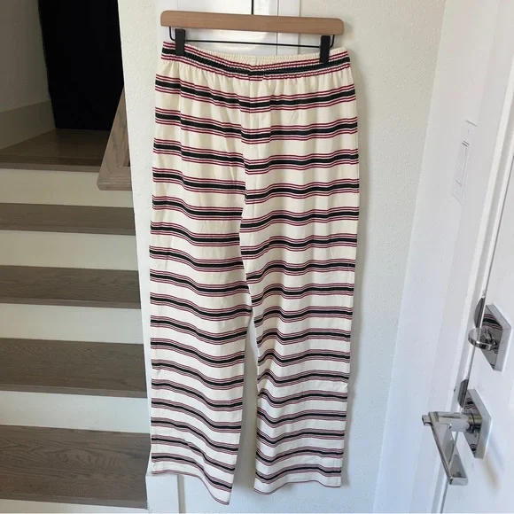 New PARKE Holiday Striped Cotton Boxer Pants - Picture 3 of 5